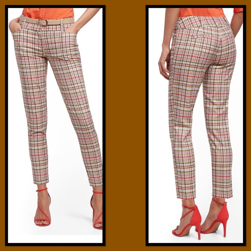 Plaid pants NY&C